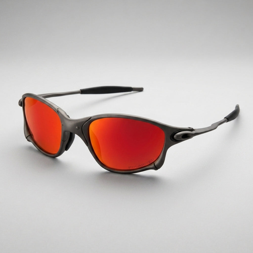 Matte Black / Fire Red