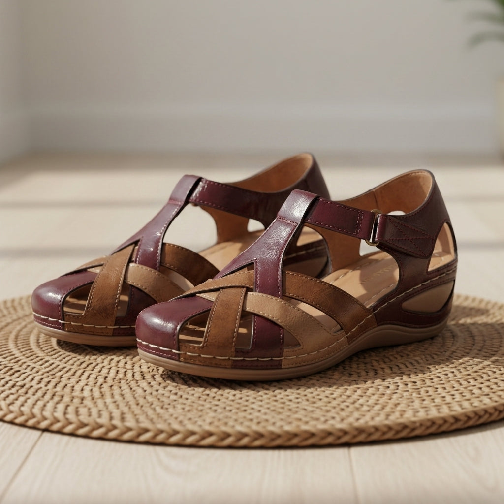 Burgundy Tan