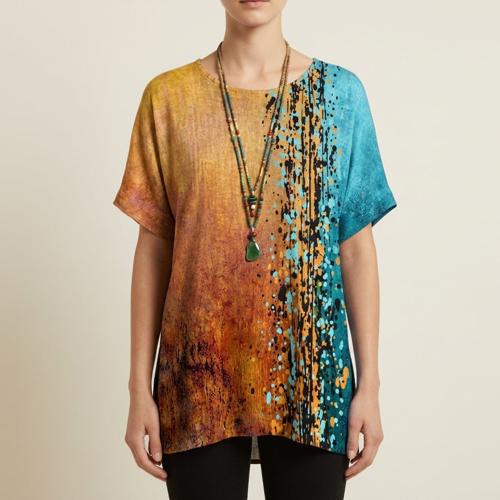 Rust & Turquoise
