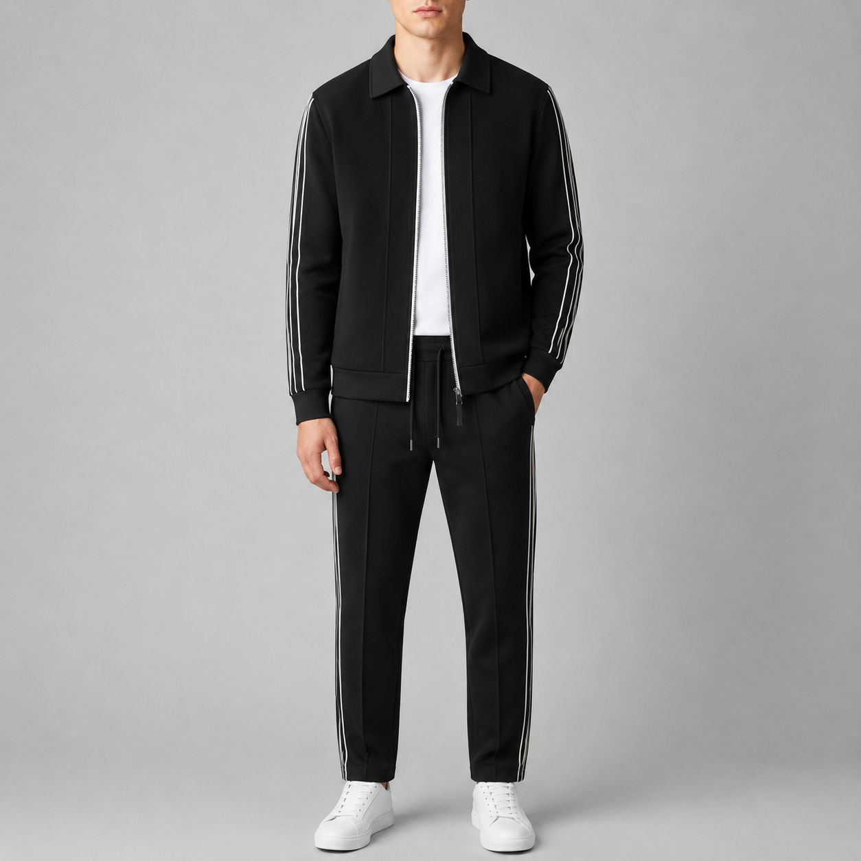 Kea Striped Tracksuit Set