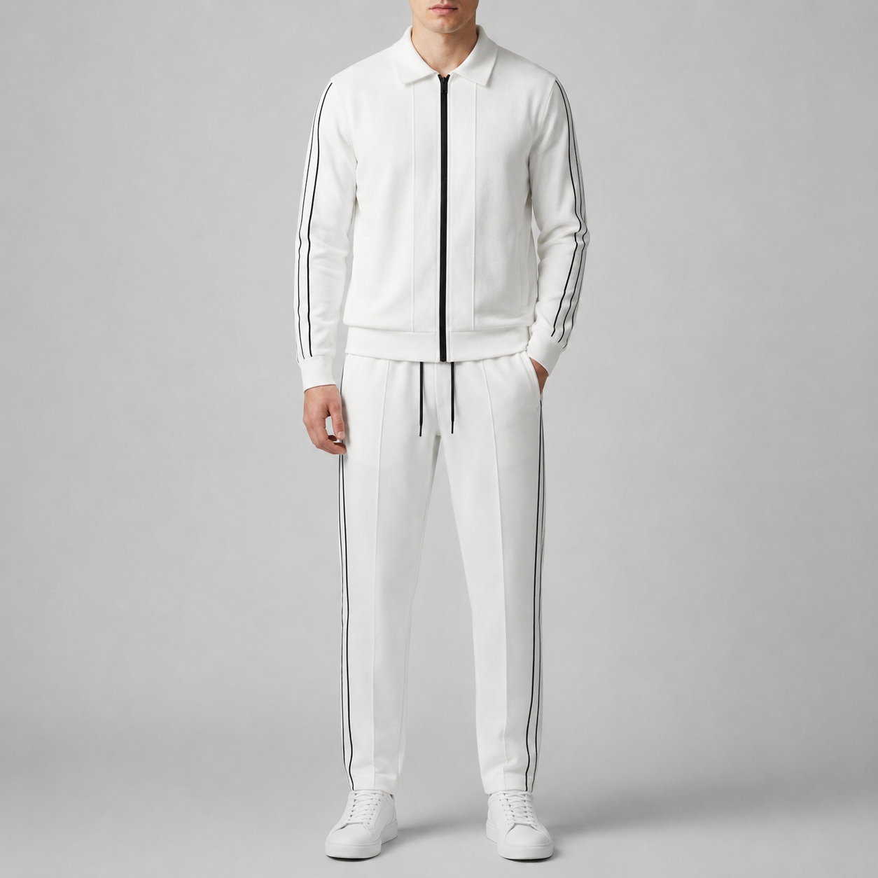 Kea Striped Tracksuit Set