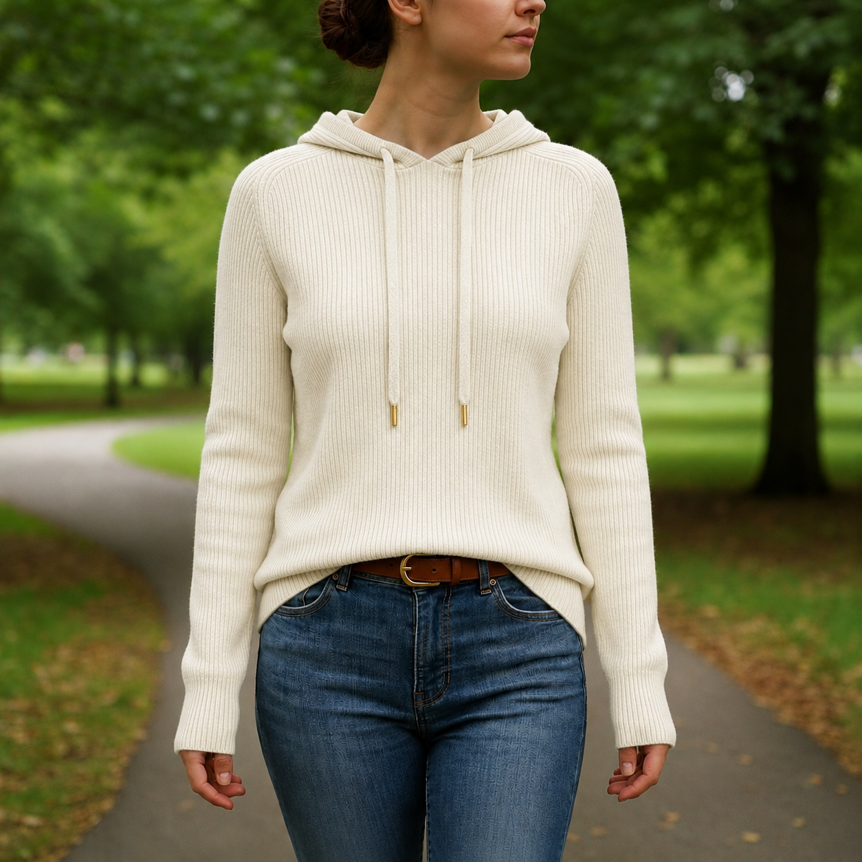 Zadar Cashmere Knit Hoodie