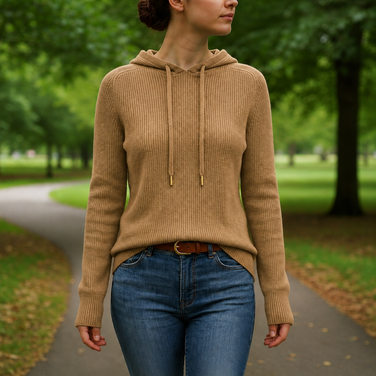 Zadar Cashmere Knit Hoodie