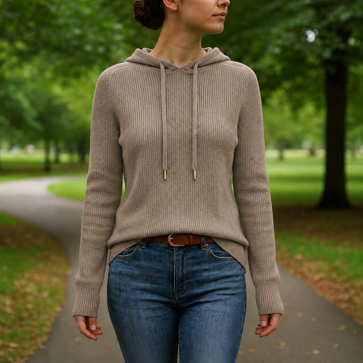 Zadar Cashmere Knit Hoodie
