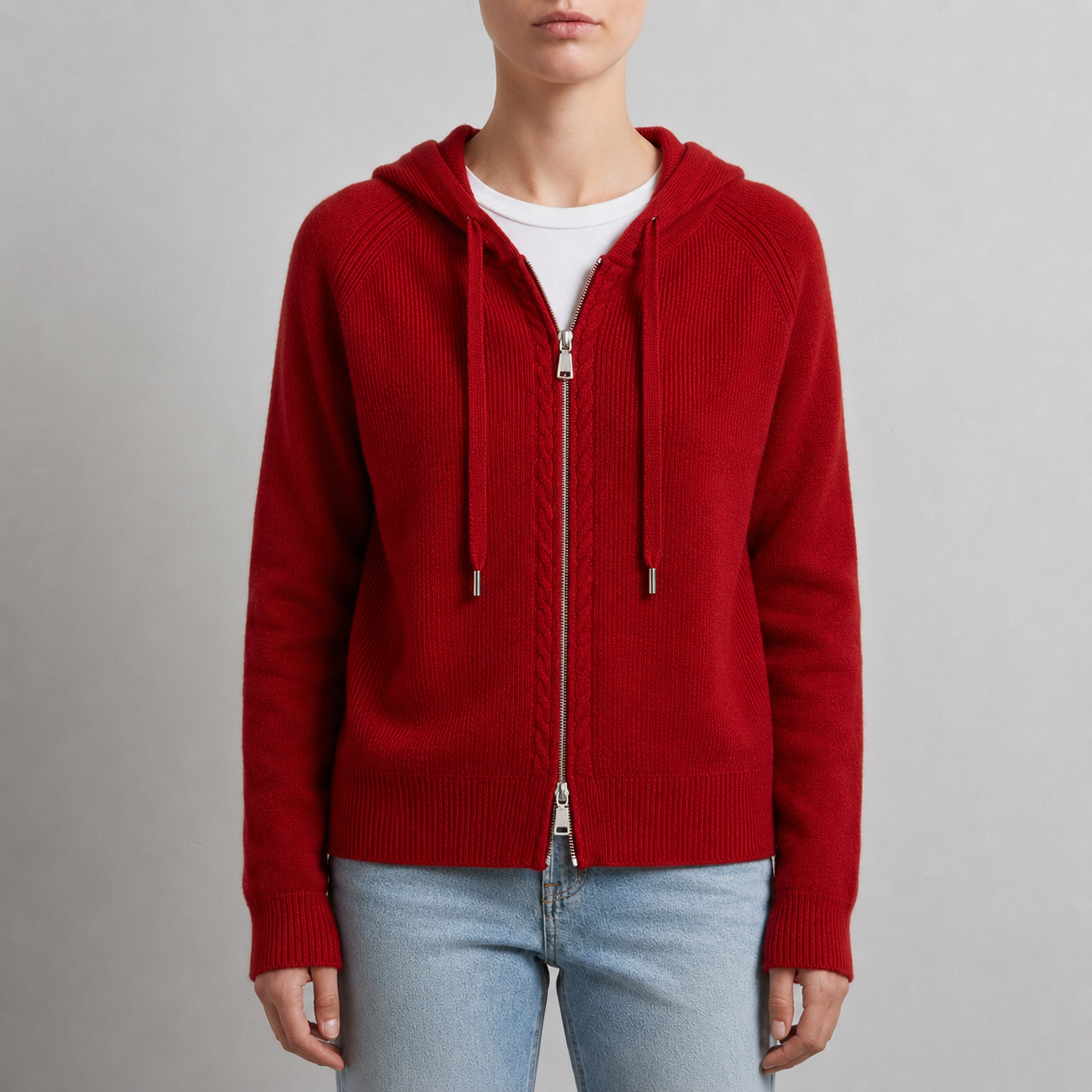 Pylos Knit Zip-Up Hoodie
