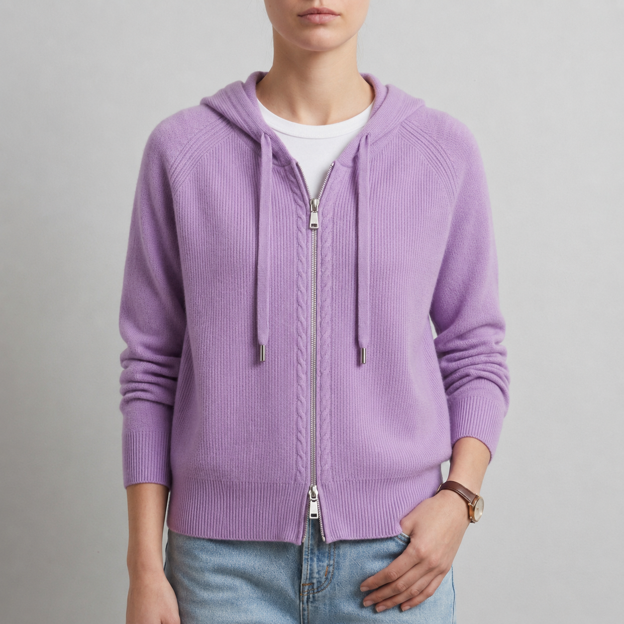 Pylos Knit Zip-Up Hoodie