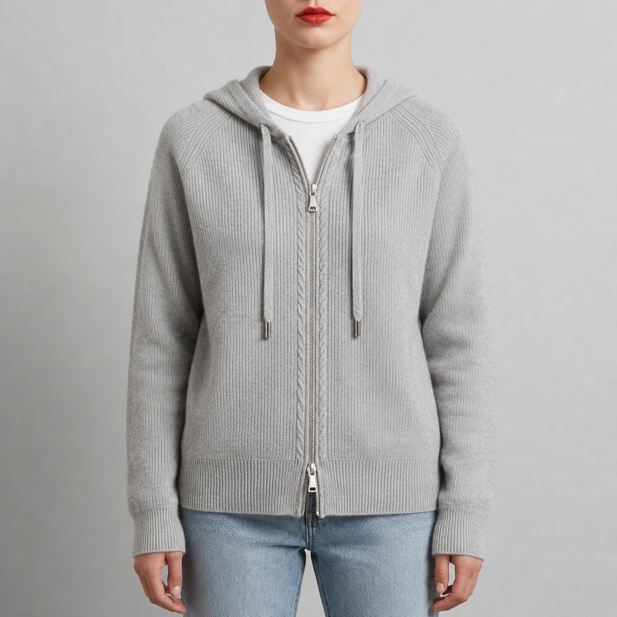 Pylos Knit Zip-Up Hoodie