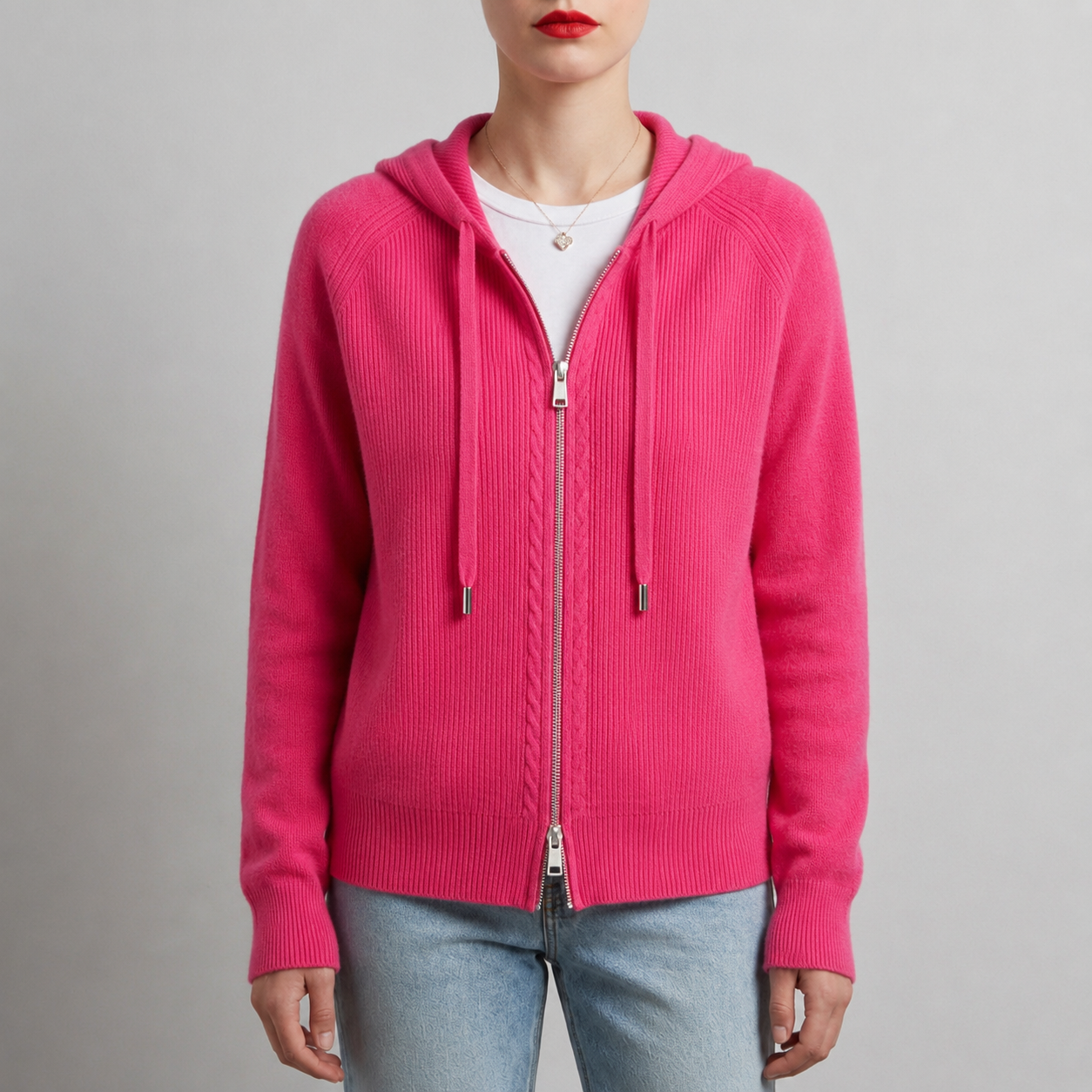 Pylos Knit Zip-Up Hoodie