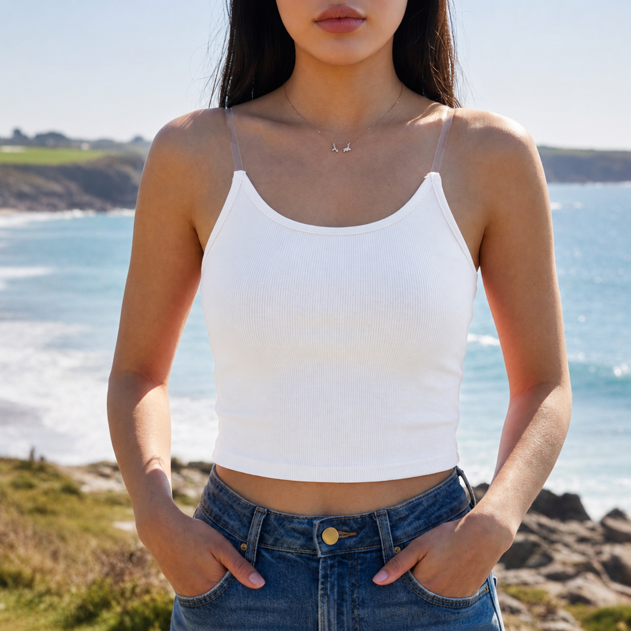 Figueres Ribbed Cami Top