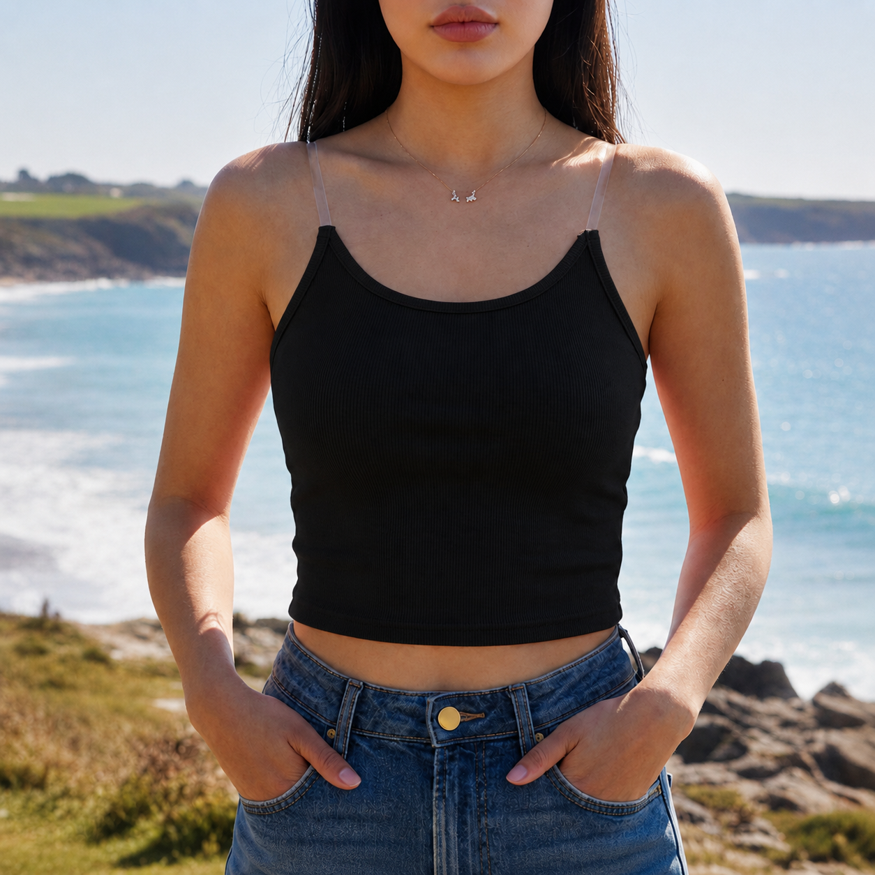 Figueres Ribbed Cami Top