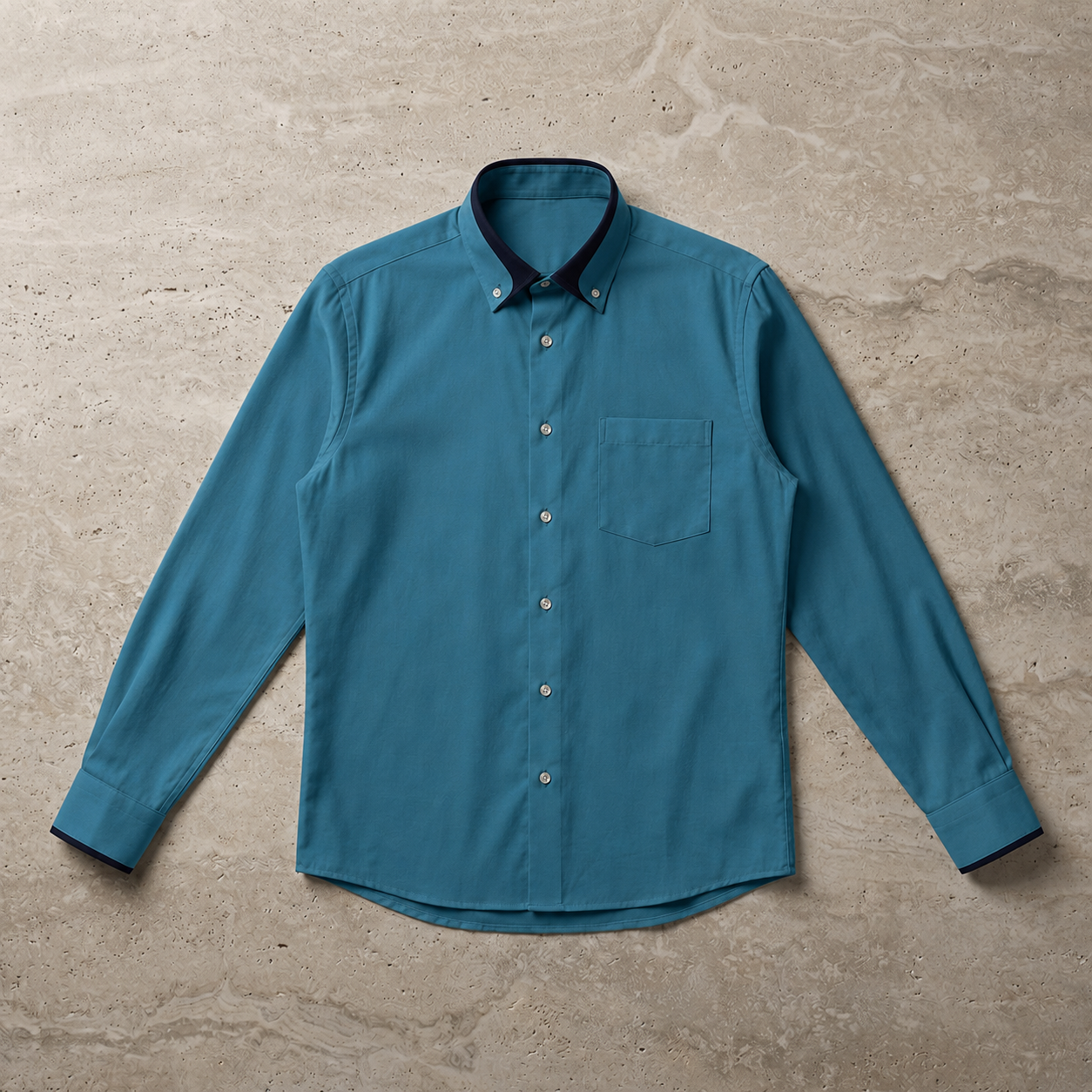 Meteora Contrast Collar Dress Shirt