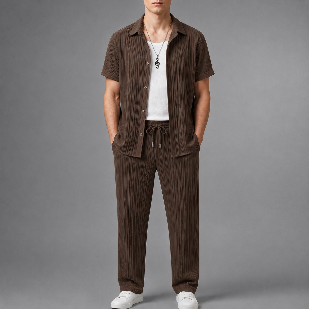 Pula Relaxed Linen Two-Piece Set