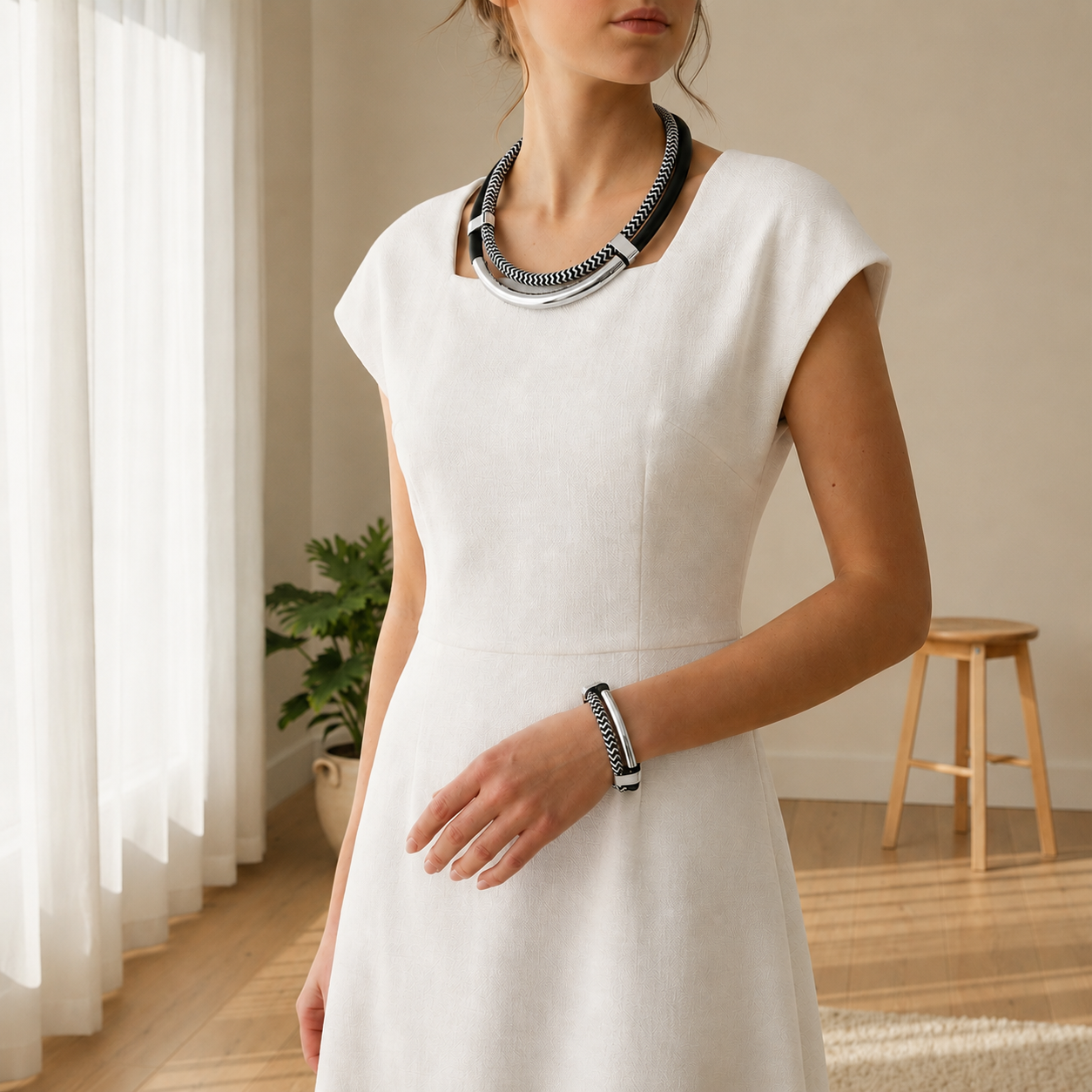 Estepona Rope Cord Jewelry Set