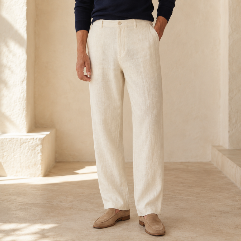 Men's Linen Trousers