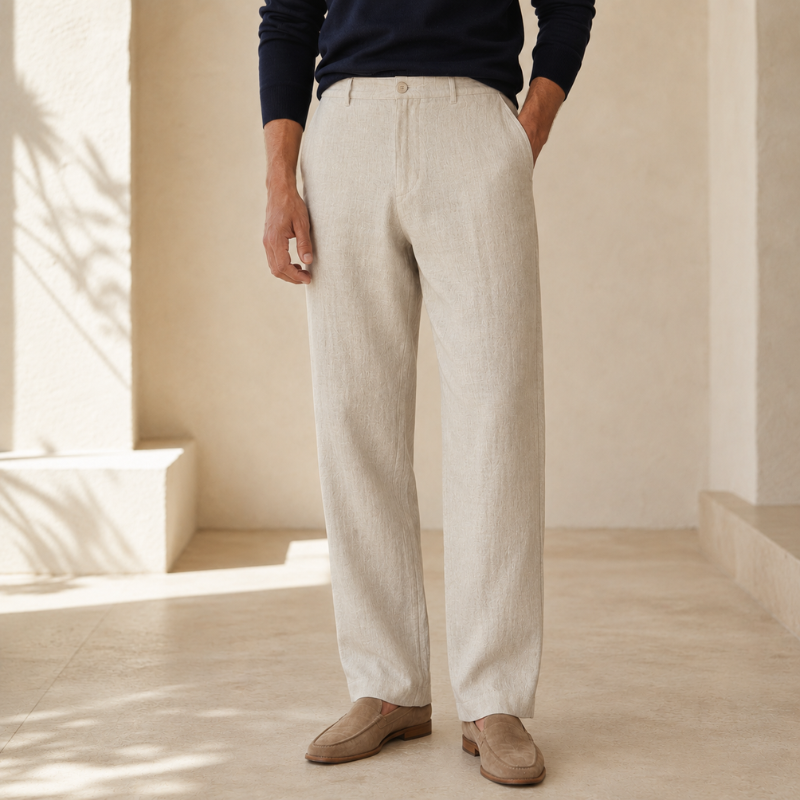 Men's Linen Trousers