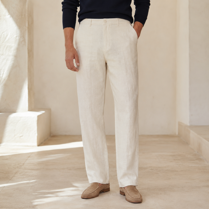 Men's Linen Trousers
